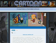 Tablet Screenshot of cartoonscrapbook.com